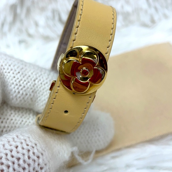LOUIS VUITTON FLEUR GOOD LUCK BRACELET MONOGRAM SN0060 - Picture 5 of 12